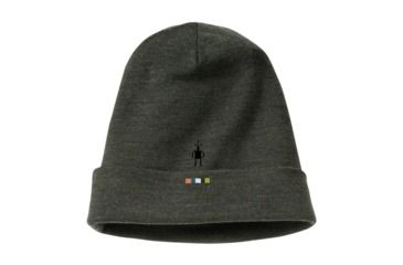 Image of Smartwool Merino 250 Cuffed Beanie-Unisex, Olive Heather, Unisex Medium, SW0SW956307-1FM