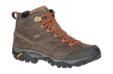 Image of Merrell Moab 2 Prime Mid Waterproof Hiking Boots - Mens, Canteen, 10, J46337-10