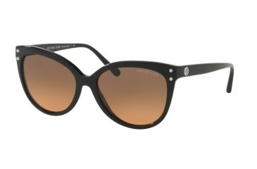 Image of Michael Kors JAN MK2045 Sunglasses 317711-55 - Black Frame, Grey Gradient Lenses