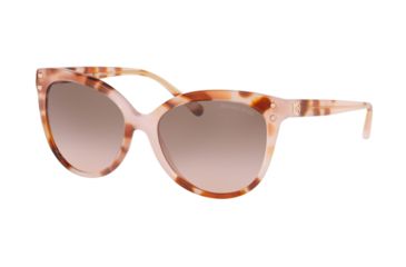 Image of Michael Kors JAN MK2045 Sunglasses 379111-55 - , Pink Peach Gradient Lenses