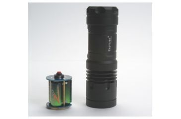 Image of Microfire PTL-XML Explorer Tactical Flashlight with Holster, Black, Medium PTL-3/XML