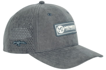 Image of Midwest Industries Badge Elite Performance Hat, Charcoal, MI-HAT-BADGEELITEPERF-OS