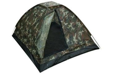 Image of MIL-TEC Igloo Tent, 3-Man, Woodland Camo, 83 x 83 x51, 14215020