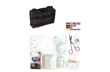 Image of MIL-TEC First-Aid Set, 25 Piece, Black, 25 Piece, 16025302