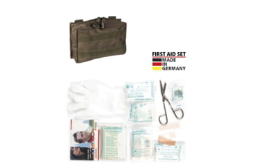 Image of MIL-TEC First-Aid Set, 25 Piece, OD Green, 25 Piece, 16025301