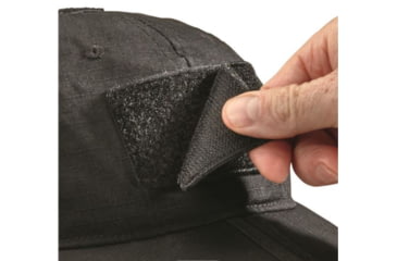Image of MIL-TEC Mil-Tec Foldable Baseball Cap, Black, Adjustable, 12318602