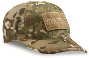 Image of MIL-TEC Mil-Tec Foldable Baseball Cap, Multitarn Camo, Adjustable, 12318649
