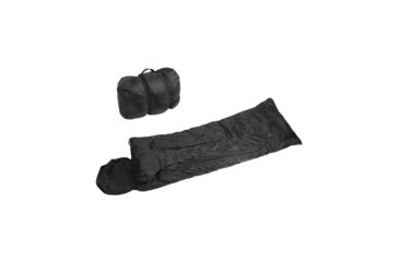 Image of MIL-TEC Pilot Sleeping Bag, Black, 73 x 29.5, 14101002