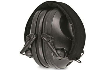 Image of MIL-TEC Electronic Ear Defenders, Black, Adjustable, 16243002