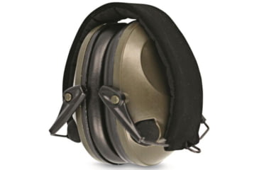 Image of MIL-TEC Electronic Ear Defenders, Olive Drab, Adjustable, 16243001