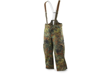 Image of MIL-TEC Flecktarn Trilam. Wet Weather Pants - Men's, Flecktarn Camo, Small, 10620521-902