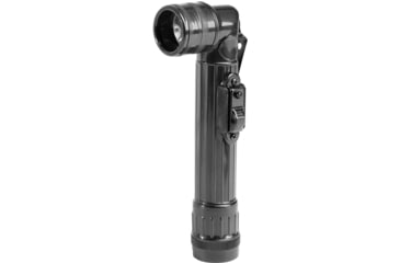 Image of MIL-TEC LED Anglehead Flashlight, Black, Large, 15143202