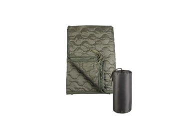 Image of MIL-TEC Multi-Function Poncho Liner, OD Green, 14424501