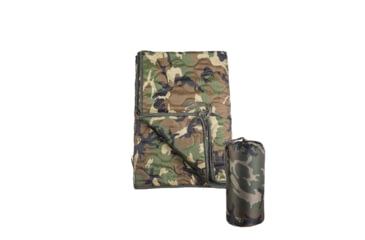Image of MIL-TEC Multi-Function Poncho Liner, Woodland Camo, 14424520