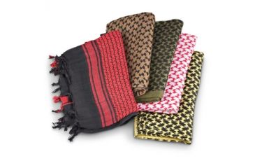 Image of Military Surplus 5 Pack Tactical Shemagh Scarves, Multicolor WSH5PK