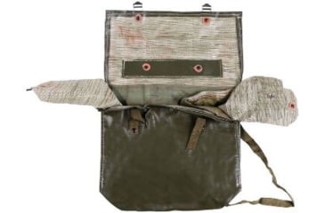 Image of Military Surplus Czech Rubber Combat Pack W/Strap Like New, Olive Drab, 91370820