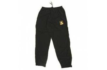 Image of Military Surplus G.I. Issue Army PT Uniform Pants / APFU, Black/Gold, Small, WAPFUPS