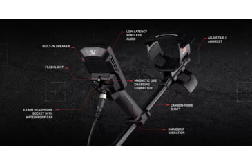 Image of Minelab Manticore Metal Detector, Black, 3228-0200