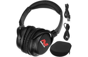 Image of Minelab Ml 80 Wireless Headphones For Vanquish And Equinox Series Detectors, Black, 3011-0370