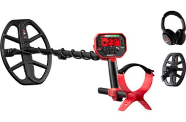 Image of Minelab Vanquish 540 Pro-Pack Metal Detector, Black/Red, 3820-0004