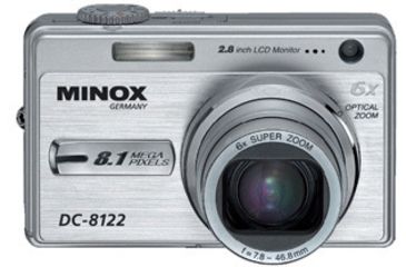 Image of Minox DC 8122 8 MP 6x Optical Zoom Digital Camera 60631