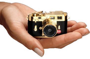 Image of Minox Digital Camera DCC GOLD 24 karat