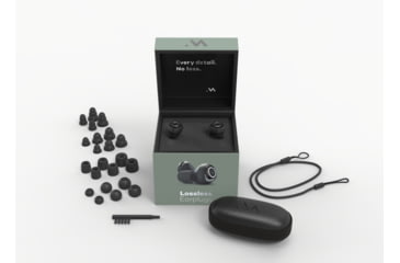 Image of Minuendo Lossless Earplugs, Adjustable Filter, Black, One Size, WE-MINUENDO-1