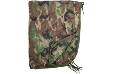 Image of MIL-TEC Poncho Liner, Woodland Camo, 82.6 x 59, 14425020