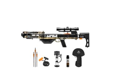 Image of Mission Crossbows Charge Crossbow Basic Kit, Black/Camo, XK026