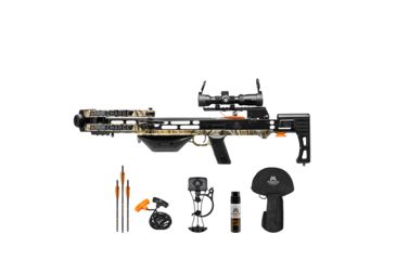 Image of Mission Crossbows Charge Crossbow Pro Kit, Black/Camo, XK028