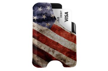Image of Mission First Tactical Boltraron Wallet, American Flag M1, D-W-8-AFM1