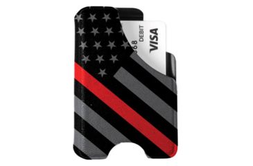 Image of Mission First Tactical Boltraron Wallet, Redline American Flag, D-W-8-AMR1