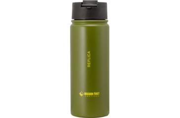 Image of Mission First Tactical M107 Howitzer Flip-Top Bottle, Green, 16oz, DM107-16