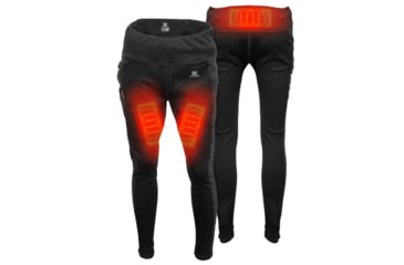 Image of Mobile Warming 7.4V Heated Merino Baselayer Pant - Womens, Black, Medium, MWWP21010321