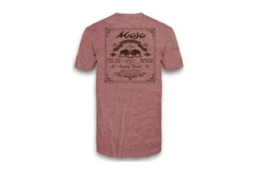 Image of Mojo Sportswear Company Buffalo Stamp Short Sleeve Pocket T-Shirt - Mens, Redfish, Extra Small, Redfish - XS - MSBSPT