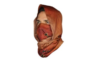 Image of Mojo Sportswear Company Finja Faceguard - Mens, Redfish, One Size Redfish - One- Finja Faceguard
