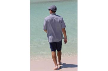 Image of Mojo Sportswear Company Mr. Big Sport Check Performance Shirt Short Sleeve - Mens, Nautical Navy, 4XL, NTCN - XXXXL - MBSCPRFSHTSS