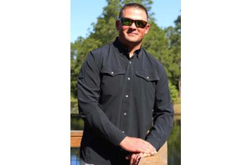 Image of Mojo Sportswear Company Mr. Cool Ultimate Technical Fishing Shirt Long Sleeve - Mens, Octopus Ink, Large, OCTIN - L - MCUTFSHTLS