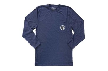 Image of Mojo Sportswear Company Patriot Crest Tee LS - Mens, Nautical Navy, Medium, NTCN - M - MPCT LS