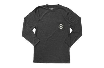 Image of Mojo Sportswear Company Patriot Crest Tee LS - Mens, Octopus Ink, Medium, OCTIN - M - MPCT LS