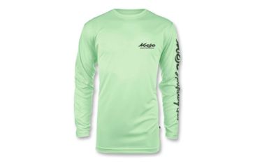 Image of Mojo Sportswear Company Performance Fish Wireman X Redfish/Trout - Mens, Sea Oat, Extra Large, Sea Oat - XL - PRPFWRMNXRT