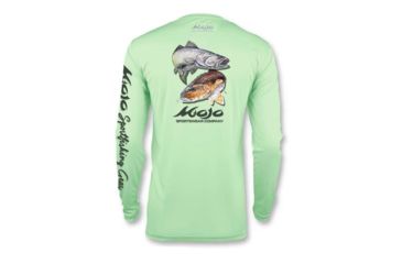 Image of Mojo Sportswear Company Performance Fish Wireman X Redfish/Trout - Mens, Sea Oat, Extra Large, Sea Oat - XL - PRPFWRMNXRT