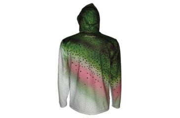 Image of Mojo Sportswear Company Performance Hoodie - Mens, Rainbow Trout, Small, RBW Trout - S - PRF Hoodie