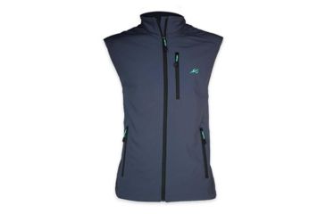 Image of Mojo Sportswear Company Slough Creek Softshell Vest - Mens, Sharkskin Grey, Large, SHRGR - L - SLGSVS