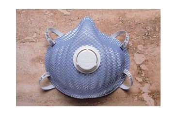Image of Moldex/Metric 2300 N95 Particulate Respirator w/ Exhale Valve, Pack of 10, Medium/Large, 2300N95-CS