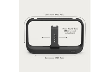 Image of Moment Mobile Supercage w/Integrated USB-C Hub, Aluminum/Rubber, 107-154