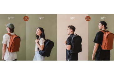 Image of Moment MTW Backpack, 17L, Black, 106-134