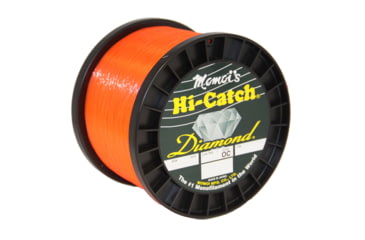 Image of Momoi Hi-Catch Diamond Mono Line 130lb 1000yd Orange Crush, 15130