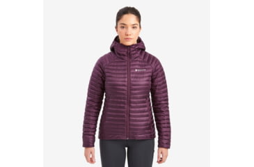 Image of Montane Anti-Freeze Lite Hooded Down Jacket - Women, Small, Saskatoon Berry, FAFLHSASB15