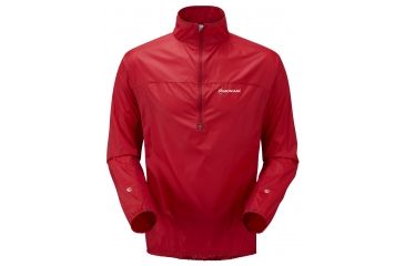 Image of Montane Featherlite Smock - Men's-Red-Medium